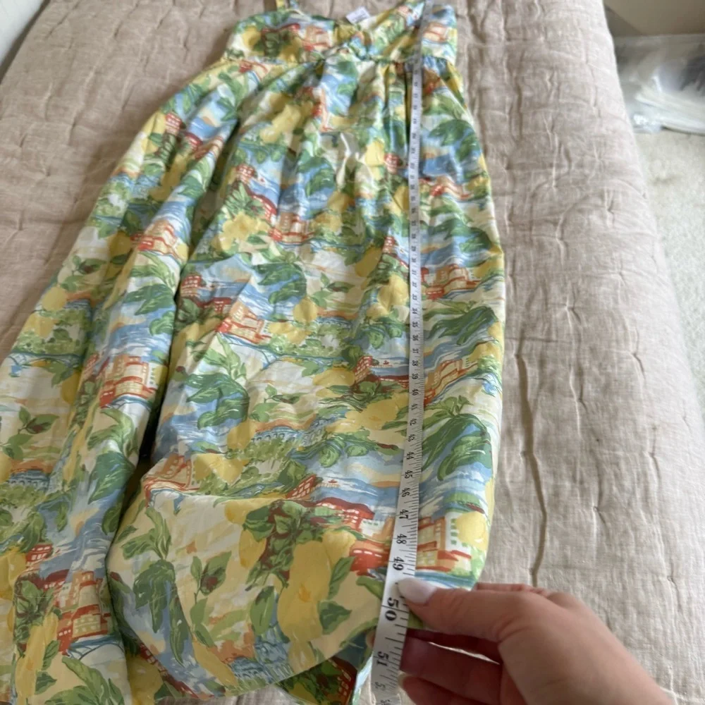 Abercrombie Sweetheart Babydoll Maxi Dress Medium Petite